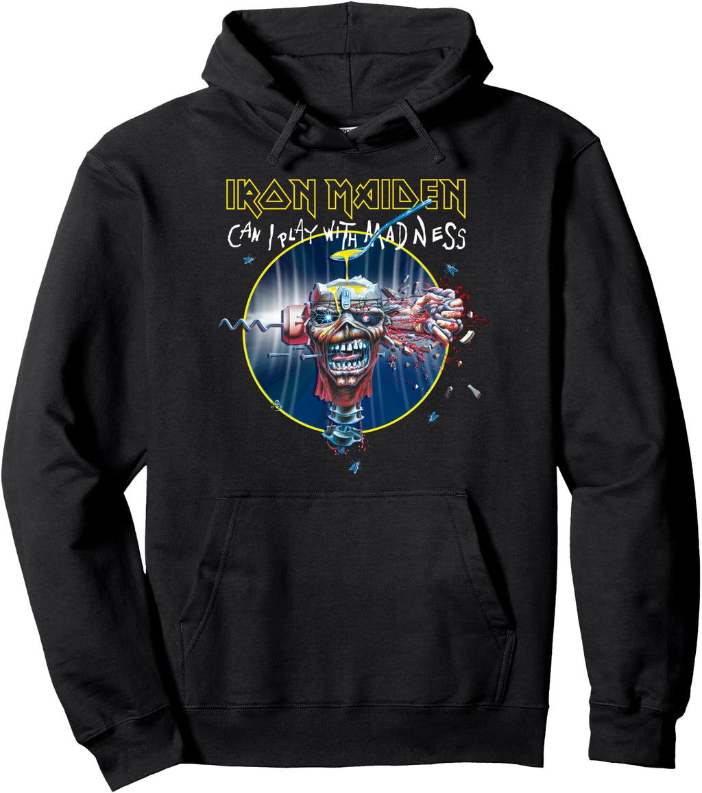 Handcrafted Iron Maiden Can I Play Madness T-Shirt - Novelty Apparel Unisex - T-Shirt, Sweatshirt, Hoodie