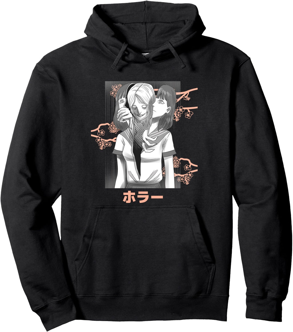 Original Horror Manga Japanese Manga Hoodie - Streetwear Style for Adults - T-Shirt, Sweatshirt, Hoodie