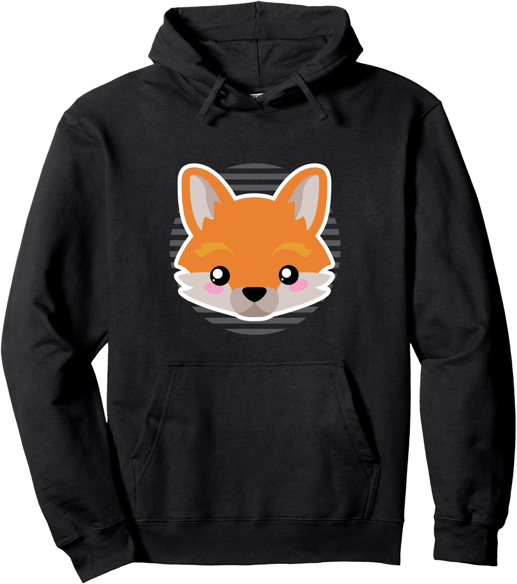 Fox Kawaii Anime Exclusive T-Shirt - Casual Everyday Wear for Adults - T-Shirt, Sweatshirt, Hoodie