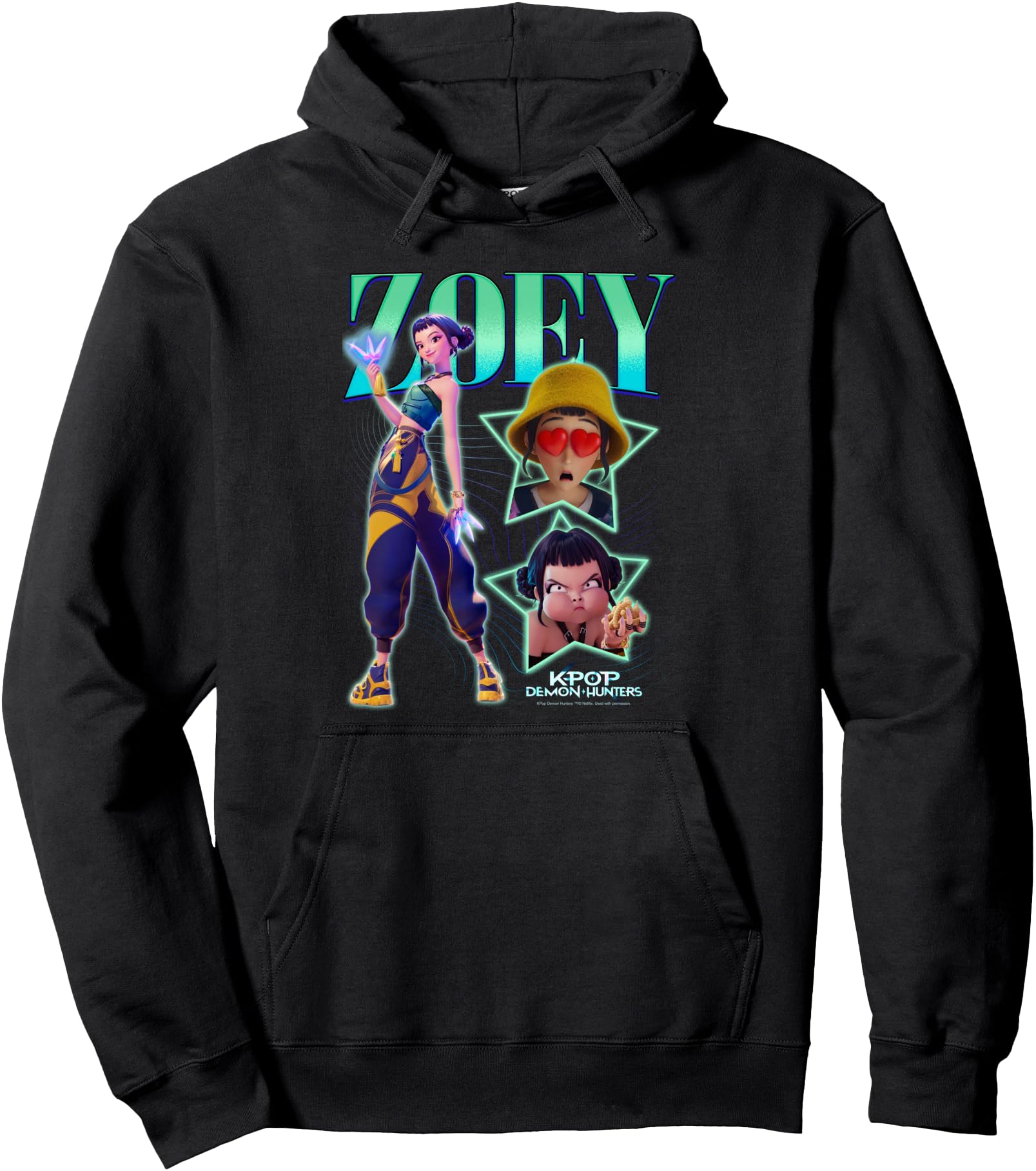 Exclusive Kpop Demon Hunters Halloween T-Shirt - Aesthetic Graphic Unisex - T-Shirt, Sweatshirt, Hoodie