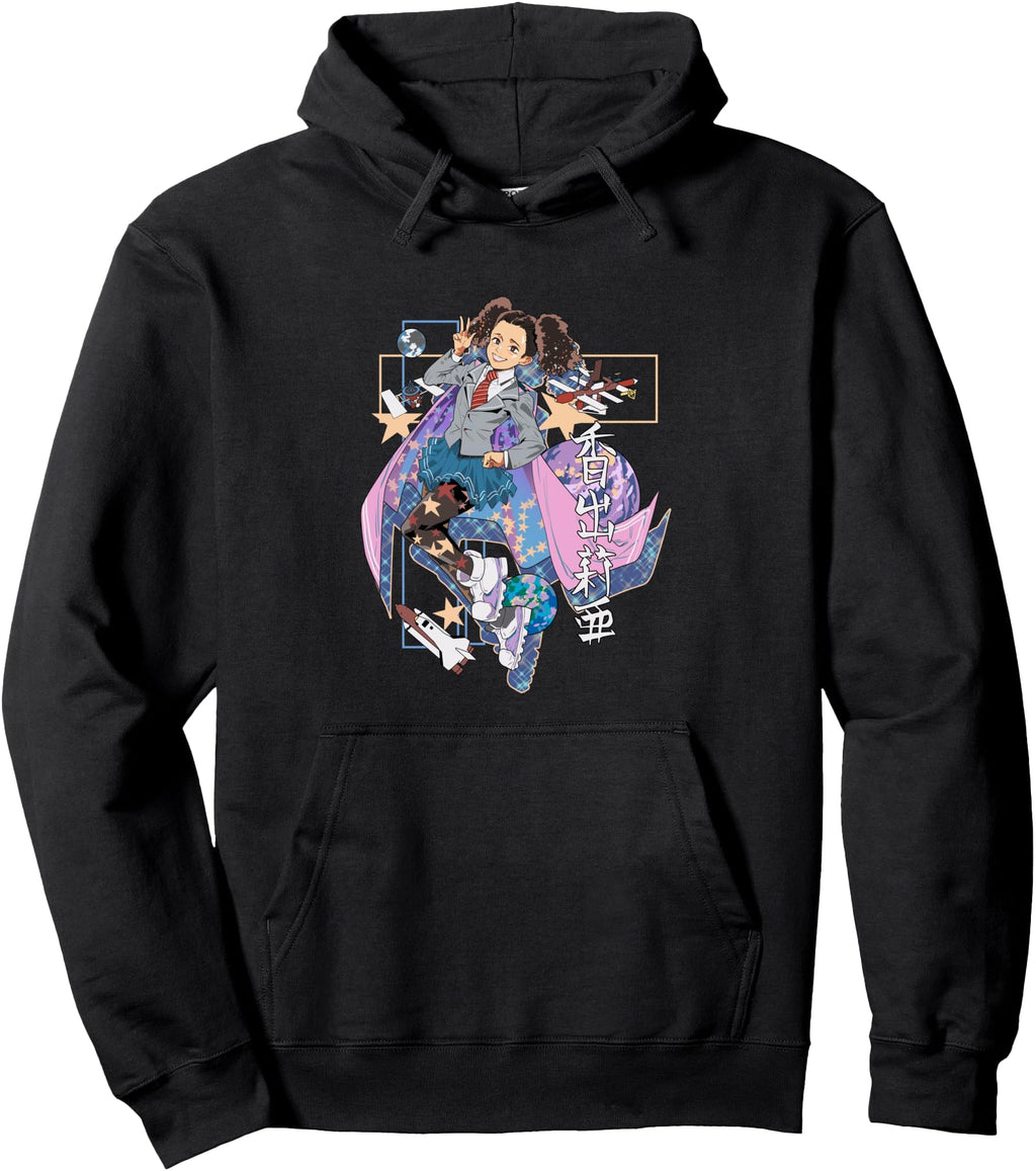 Anime Super Hero Saves Day Fun Anime Hoodie - Minimalist Print Men Women - T-Shirt, Sweatshirt, Hoodie