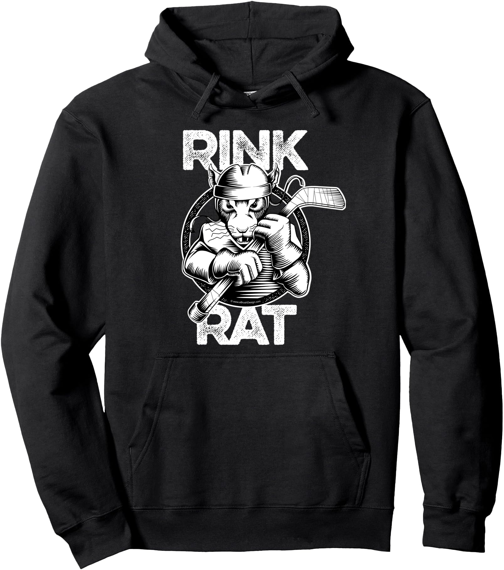 Hockey Rink Rat Hockey Exclusive T-Shirt - Unique Graphic Unisex - T-Shirt, Sweatshirt, Hoodie