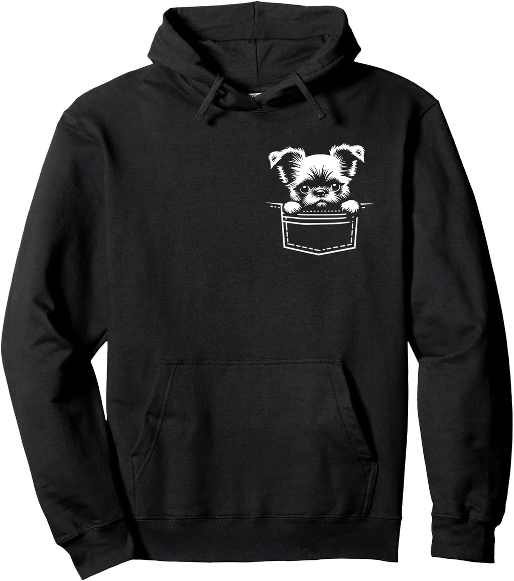 Original Peeking Brussels Griffon T-Shirt - Custom Art Print for Adults - T-Shirt, Sweatshirt, Hoodie