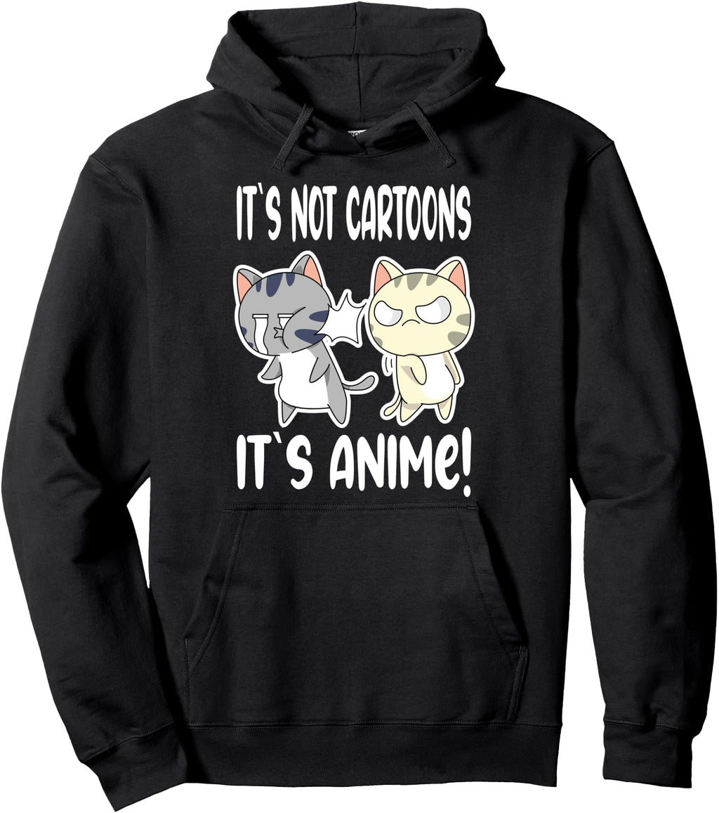 Handcrafted Anime Cats It S Not Sweatshirt - Aesthetic Graphic for Adults - T-Shirt, Sweatshirt, Hoodie