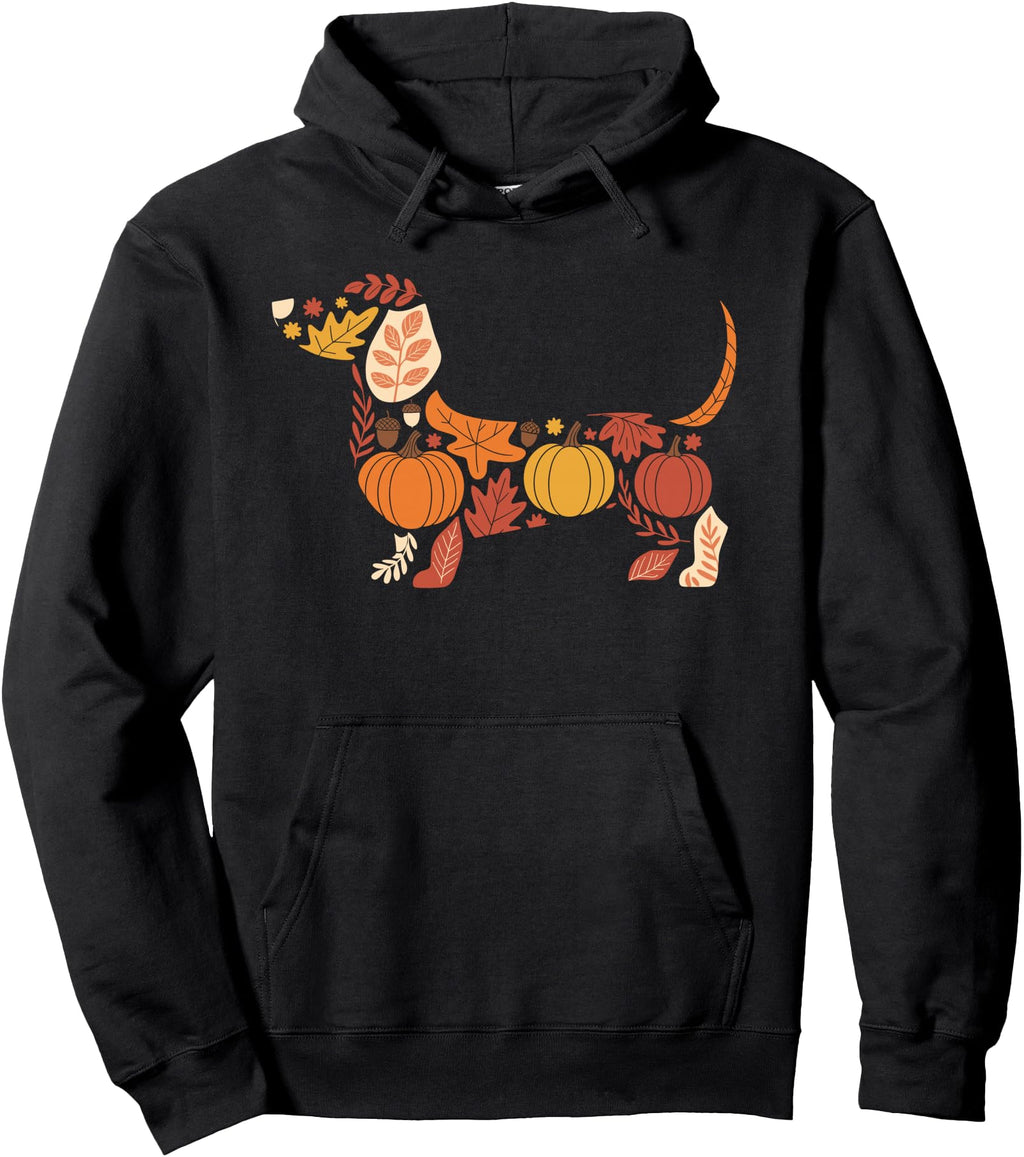 Handcrafted Dog Pumpkin Fall T-Shirt - Casual Everyday Wear Men Women - T-Shirt, Sweatshirt, Hoodie