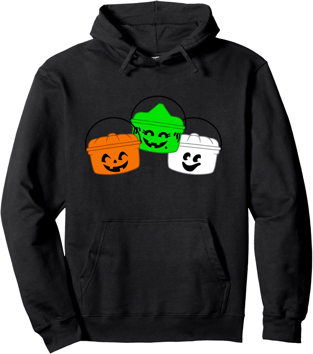 Halloween Boo Buckets Trick Or Treat T-Shirt - Novelty Apparel Unisex - T-Shirt, Sweatshirt, Hoodie