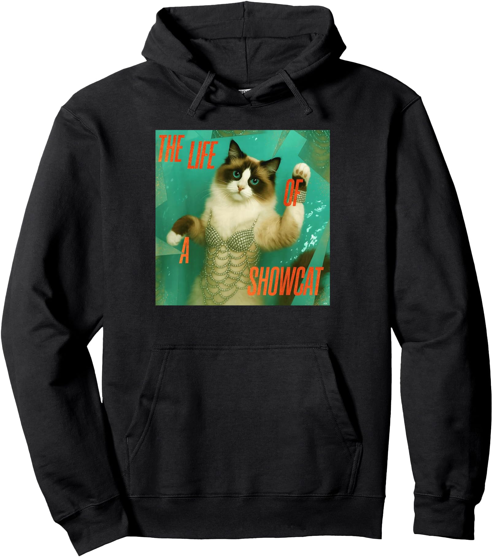 Life Showcat Artist Collaboration T-Shirt - Graphic Print for Adults - T-Shirt, Sweatshirt, Hoodie