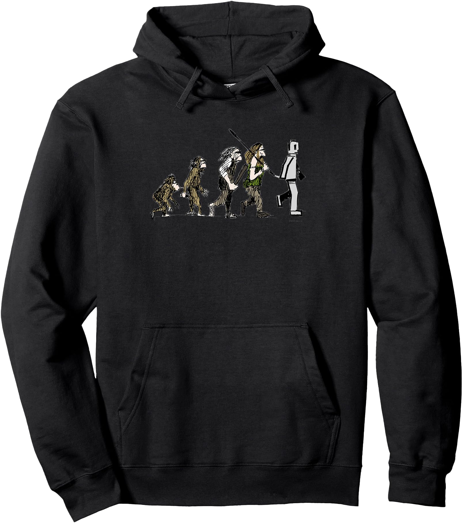Strange Brew Evolution To Legos Cartoon Hoodie - Graphic Print Unisex - T-Shirt, Sweatshirt, Hoodie