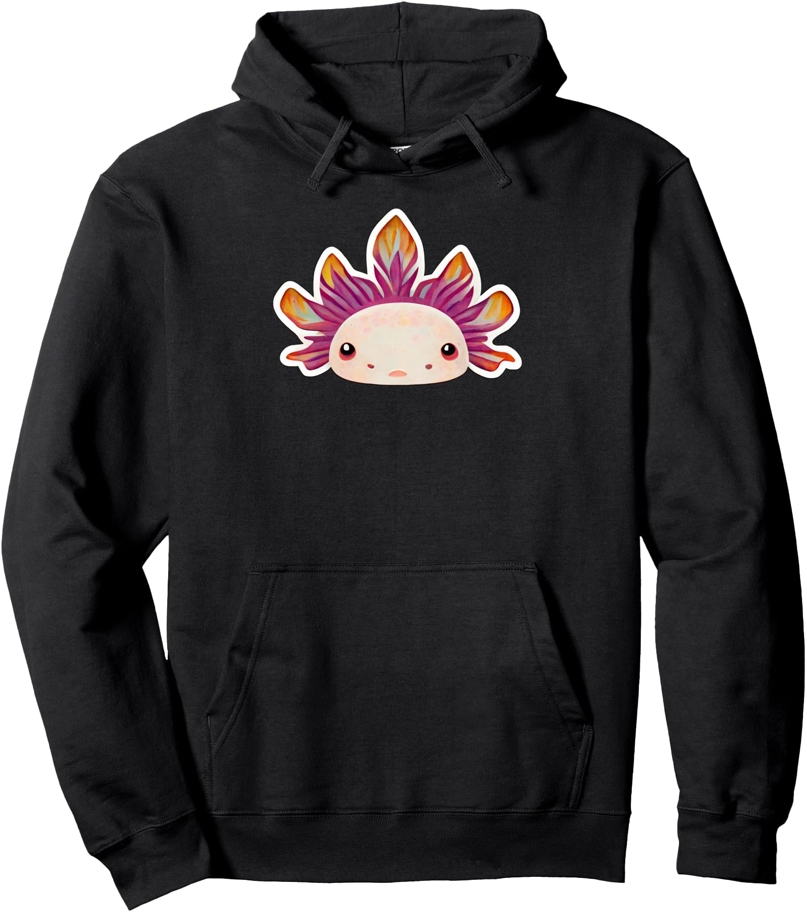 Handcrafted Kawaii Axolotl Anime Artist Hoodie - Novelty Apparel Unisex - T-Shirt, Sweatshirt, Hoodie