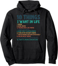 Original Anime Ten Things I Want Life T-Shirt - Trendy Graphic Men Women - T-Shirt, Sweatshirt, Hoodie