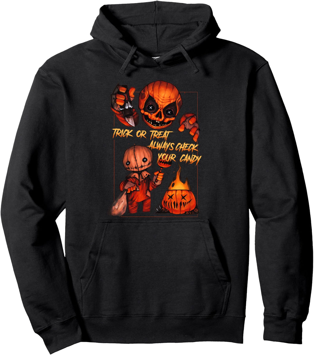 Trick Or Treat Always Check Your T-Shirt - Fun Novelty Design Men Women - T-Shirt, Sweatshirt, Hoodie