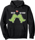 Authentic Dinosaur Hug Me Hoodie - Casual Everyday Wear for Adults - T-Shirt, Sweatshirt, Hoodie