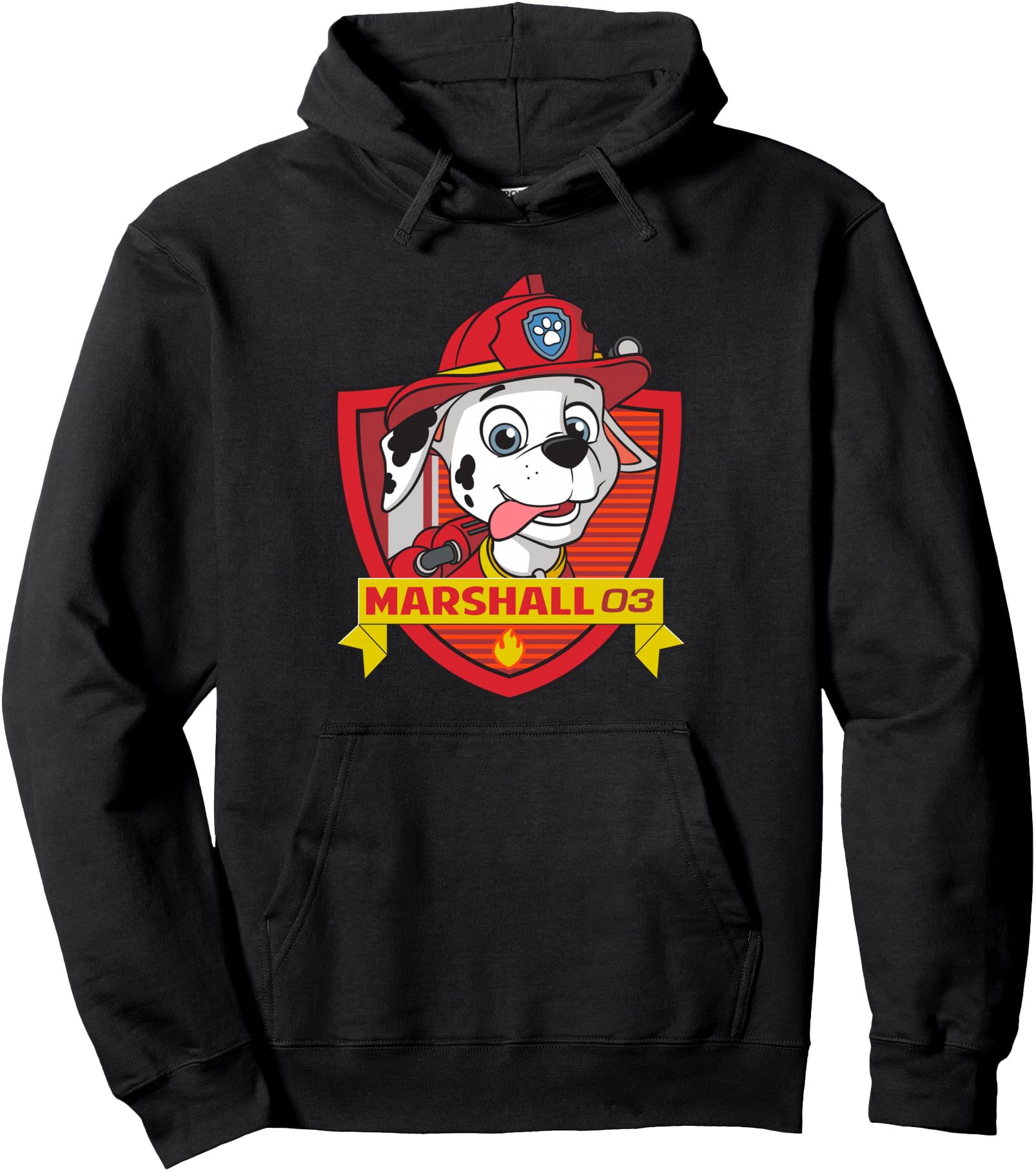 Paw Patrol Firedog Marshall T-Shirt - Aesthetic Graphic for Adults - T-Shirt, Sweatshirt, Hoodie