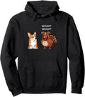 Thanksgiving Corgi And Turkey Artist T-Shirt - Trendy Graphic for Adults - T-Shirt, Sweatshirt, Hoodie