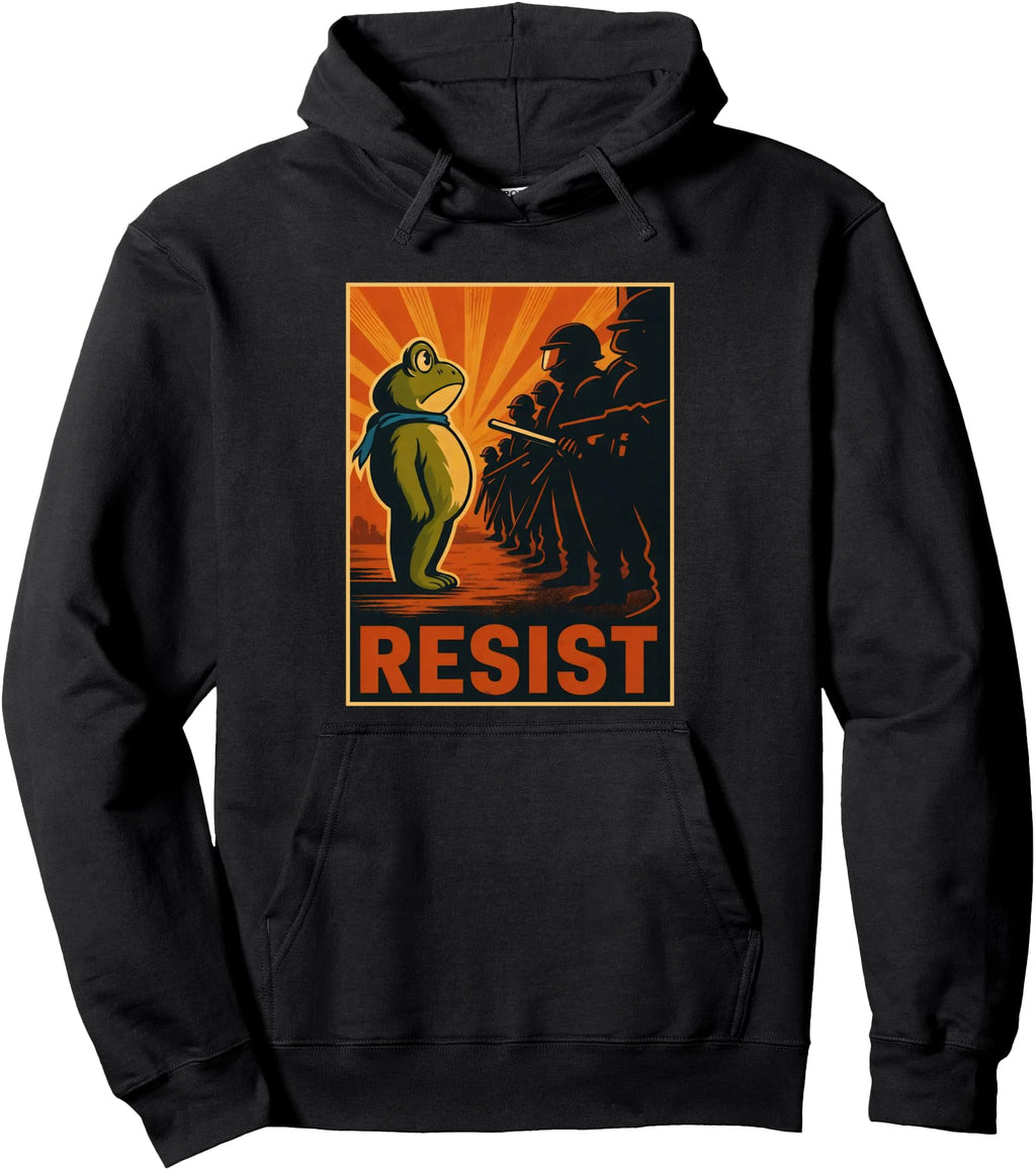 Original Frog Resist Portland Frog Sweatshirt - Streetwear Style Men Women - T-Shirt, Sweatshirt, Hoodie
