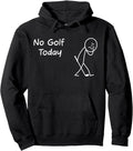 Original No Golf Today Sad Stickman Sweatshirt - Aesthetic Graphic Unisex - T-Shirt, Sweatshirt, Hoodie