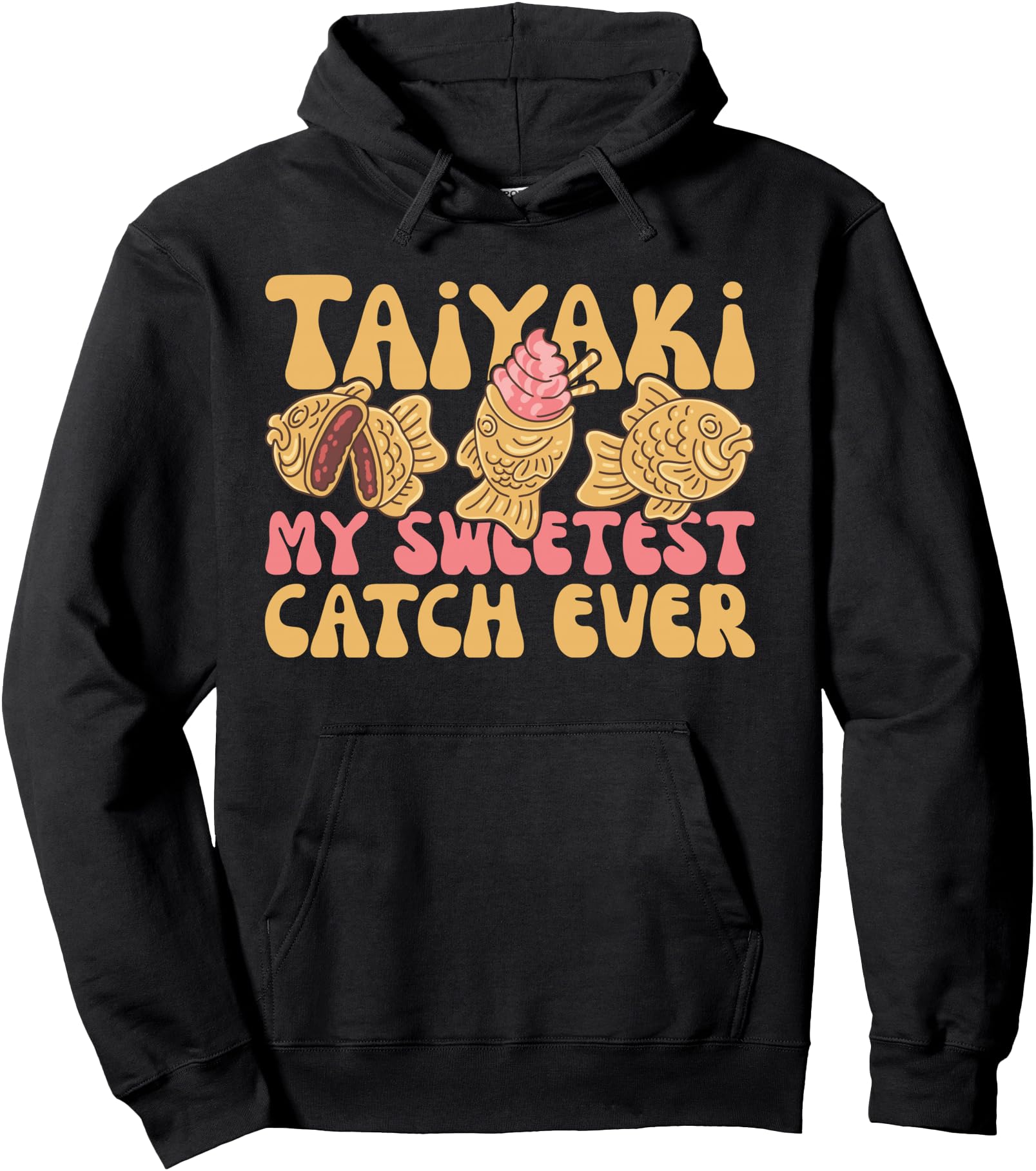 Taiyaki Fish Waffle Kawaii Taiyaki T-Shirt - Trendy Graphic for Adults - T-Shirt, Sweatshirt, Hoodie