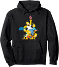 Exclusive Simpsons Family Donut Reach Rare Hoodie - Trendy Graphic Unisex - T-Shirt, Sweatshirt, Hoodie