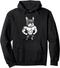 French Bulldog Bodybuilder Frenchie T-Shirt - Trendy Graphic for Adults - T-Shirt, Sweatshirt, Hoodie