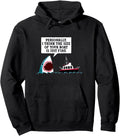 Handcrafted Shark Movie Polite Shark Hoodie - Novelty Apparel Unisex - T-Shirt, Sweatshirt, Hoodie