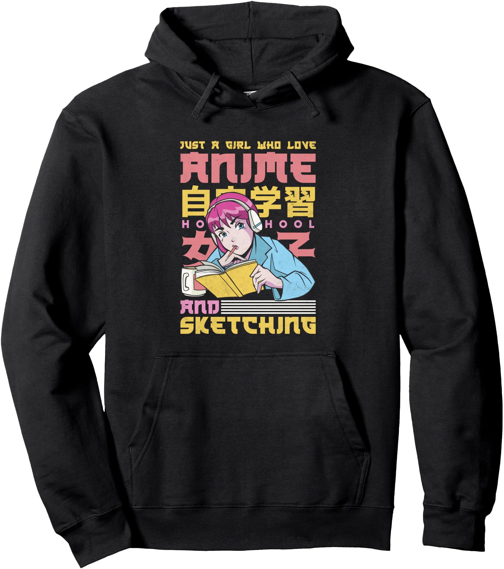 Handcrafted Just Who Love Anime And T-Shirt - Streetwear Style Unisex - T-Shirt, Sweatshirt, Hoodie