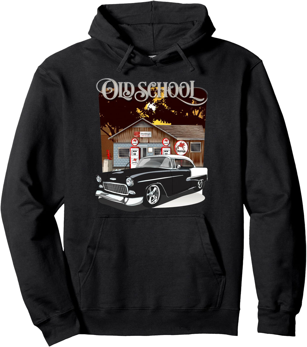 Handcrafted 1955 55 Chevys Bel Air Sweatshirt - Novelty Apparel Men Women - T-Shirt, Sweatshirt, Hoodie