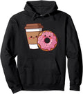 Coffee And Donut T-Shirt - Minimalist Print for Adults - T-Shirt, Sweatshirt, Hoodie