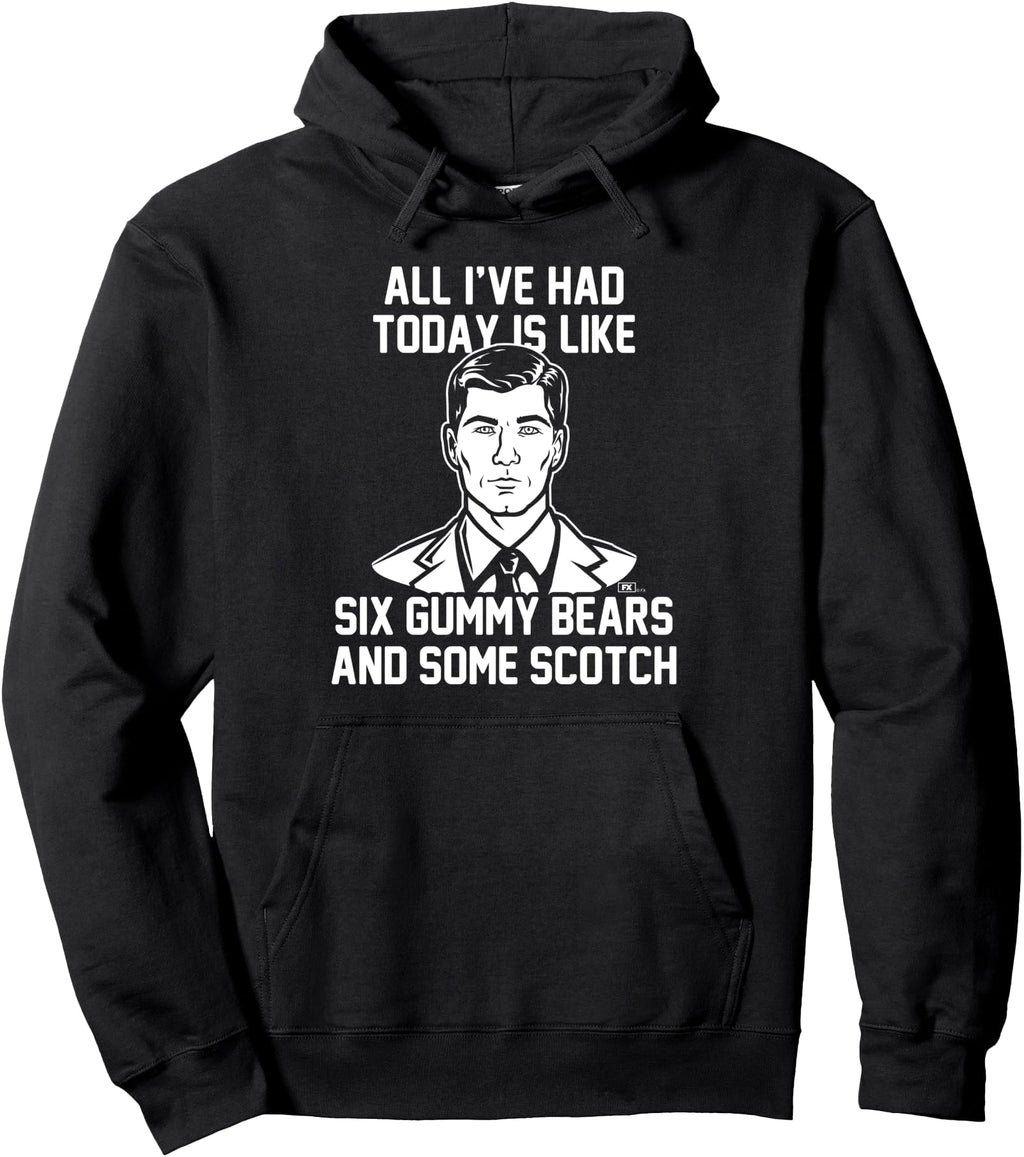 Handcrafted Archer Six Gummy Bears Hoodie - Streetwear Style for Adults - T-Shirt, Sweatshirt, Hoodie