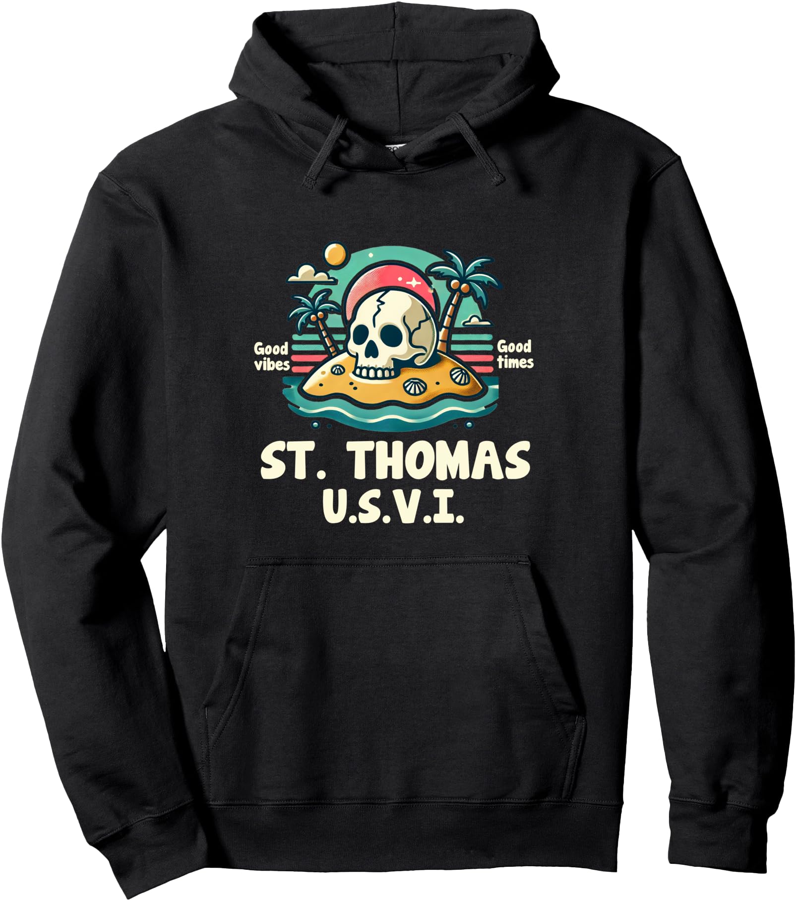 Original St Thomas U S V I Us Sweatshirt - Novelty Apparel for Adults - T-Shirt, Sweatshirt, Hoodie