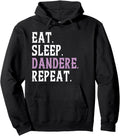 Eat Sleep Dandere Repeat Anime Sweatshirt - Minimalist Print for Adults - T-Shirt, Sweatshirt, Hoodie
