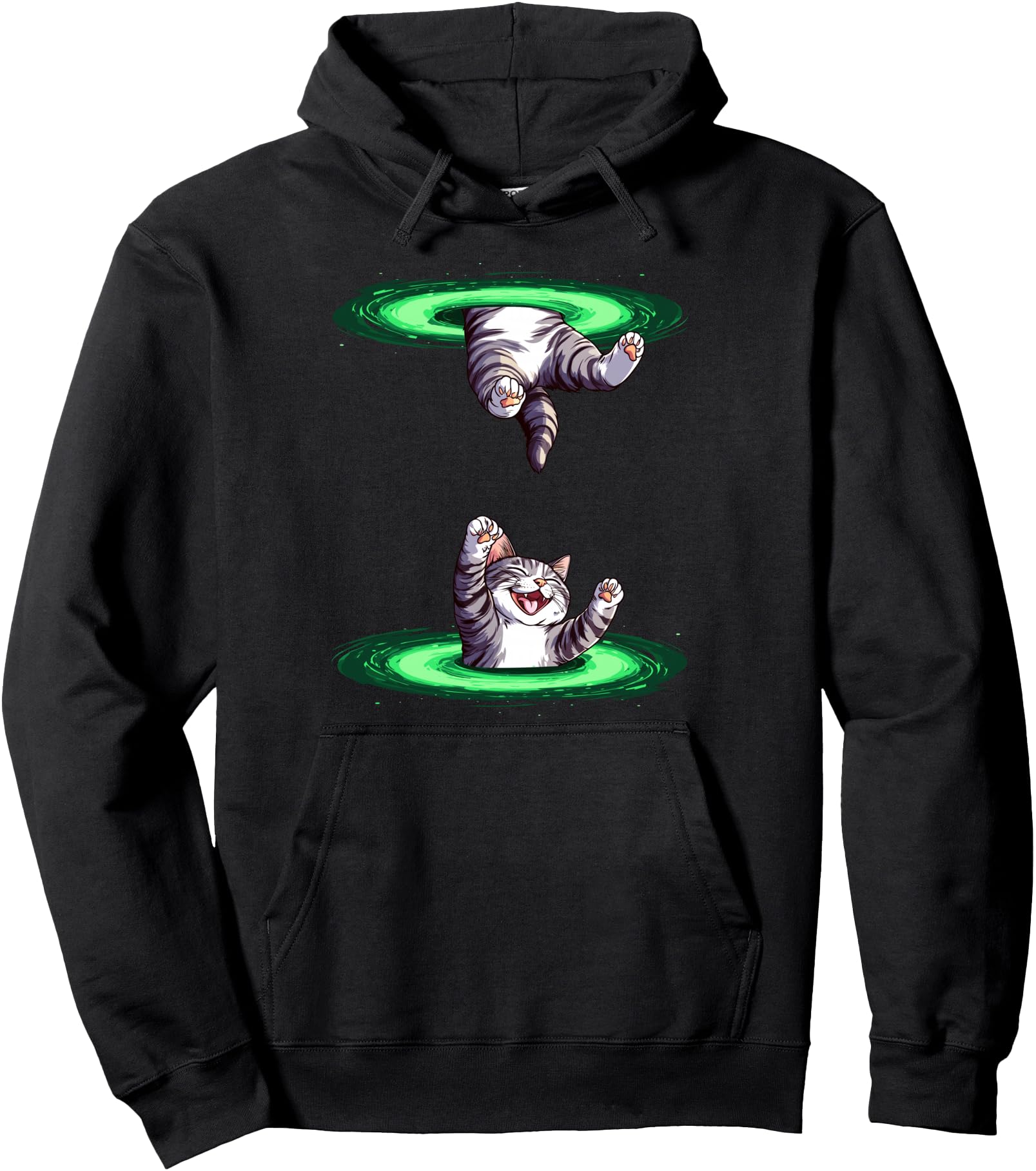 Exclusive Fiction Cat Portal And Hoodie - Streetwear Style Men Women - T-Shirt, Sweatshirt, Hoodie