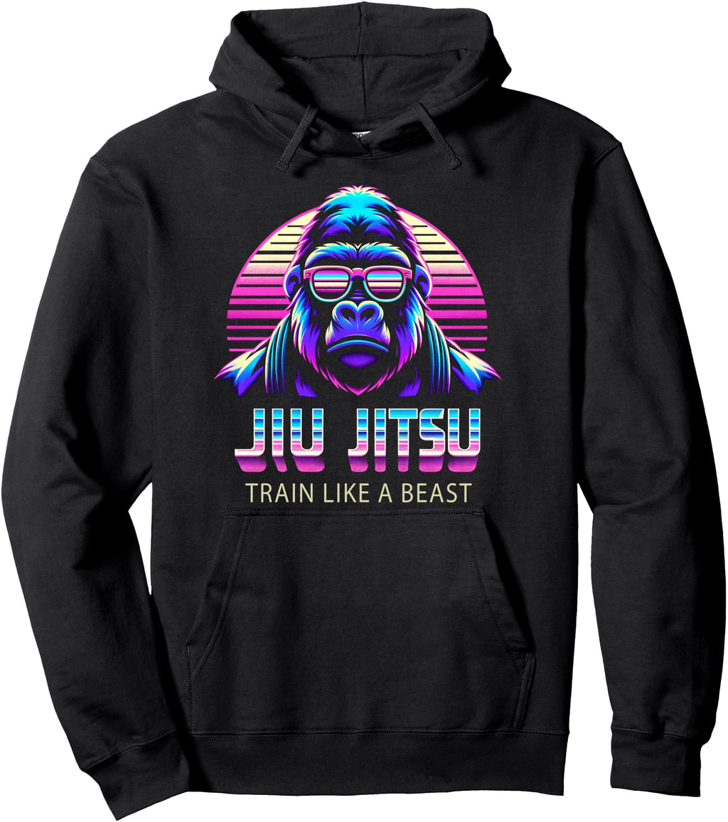 Bjj Gorilla Train Like Beast Sweatshirt - Streetwear Style Unisex - T-Shirt, Sweatshirt, Hoodie