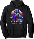 Bjj Gorilla Train Like Beast Sweatshirt - Streetwear Style Unisex - T-Shirt, Sweatshirt, Hoodie