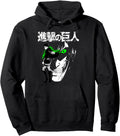 Original Attack Titan Eren Jaeger Glow Hoodie - Unique Graphic Unisex - T-Shirt, Sweatshirt, Hoodie