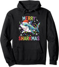 Original Santa Shark Merry Sharkmas Ugly T-Shirt - Graphic Print Men Women - T-Shirt, Sweatshirt, Hoodie