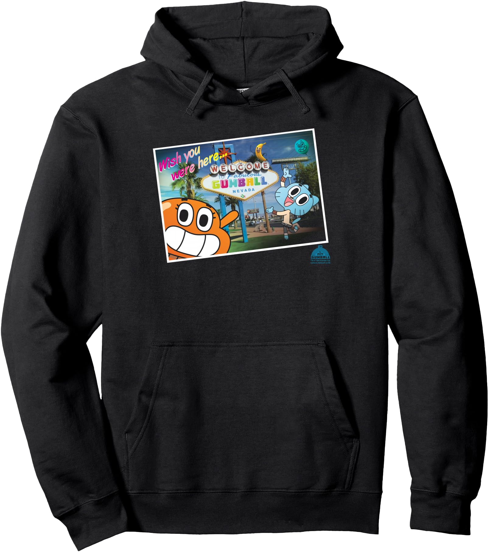 Handcrafted Amazing World Gumball Postcard T-Shirt - Unique Graphic Unisex - T-Shirt, Sweatshirt, Hoodie
