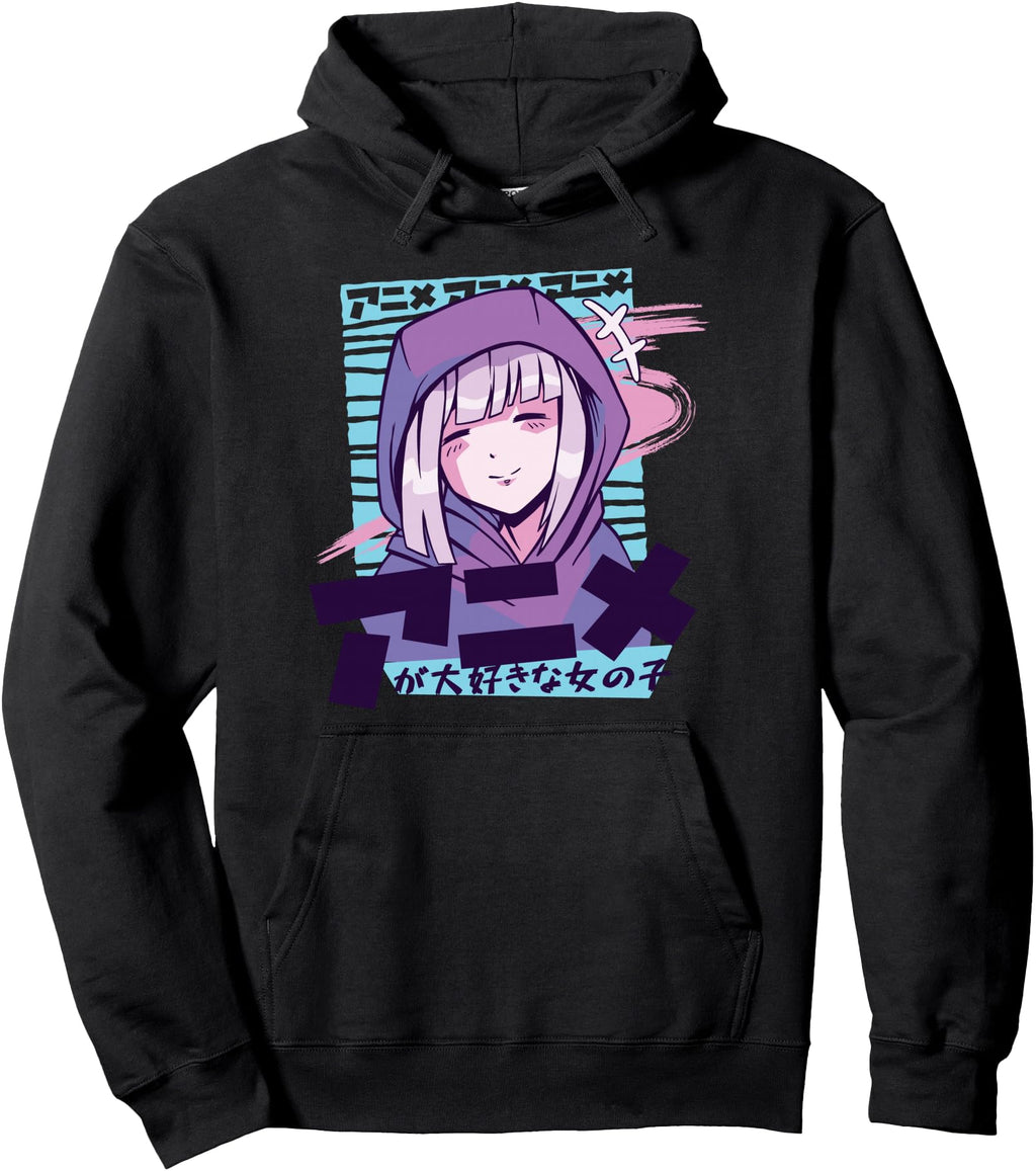 Authentic Anime Gifts Teen Just Who Hoodie - Graphic Print for Adults - T-Shirt, Sweatshirt, Hoodie