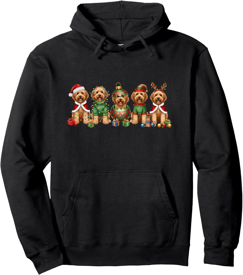 Goldendoodle Dogs Lights Golden T-Shirt - Streetwear Style Men Women - T-Shirt, Sweatshirt, Hoodie