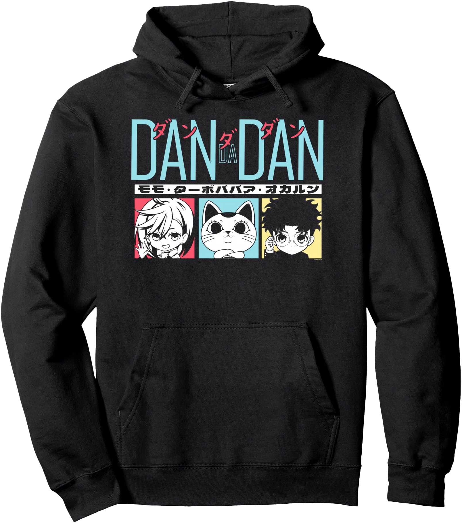 Original Dan Da Dan Chibi Hoodie - Casual Everyday Wear Men Women - T-Shirt, Sweatshirt, Hoodie