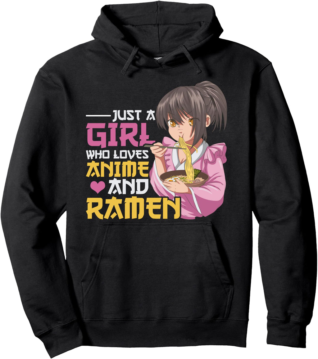 Handcrafted Just Who Loves Anime And T-Shirt - Fun Novelty Design Unisex - T-Shirt, Sweatshirt, Hoodie