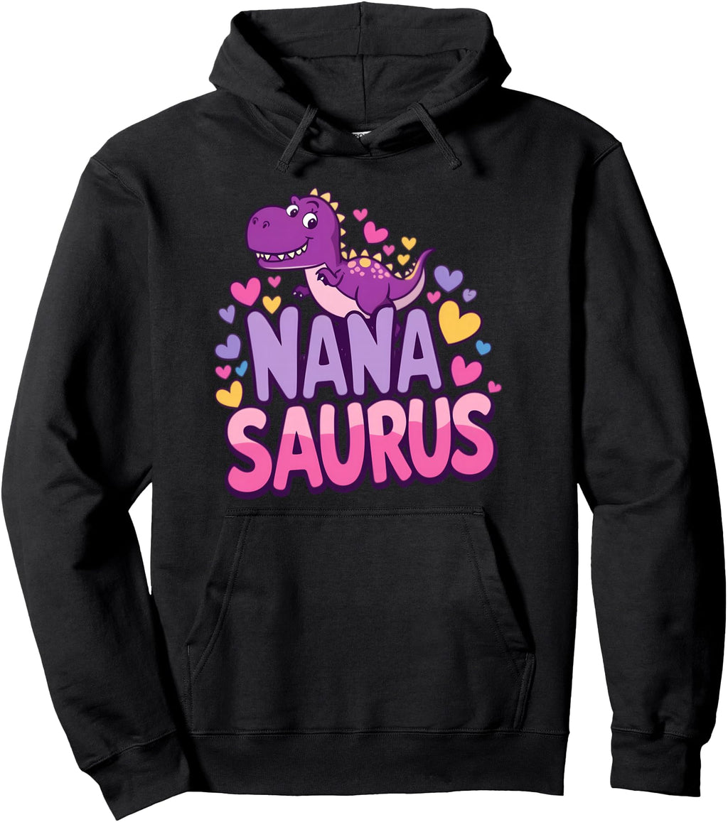 Original Nanasaurus Dinosaur Nana T-Shirt - Minimalist Print for Adults - T-Shirt, Sweatshirt, Hoodie