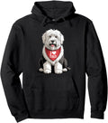 I Love Dad Old English Sheepdog Dog T-Shirt - Custom Art Print for Adults - T-Shirt, Sweatshirt, Hoodie