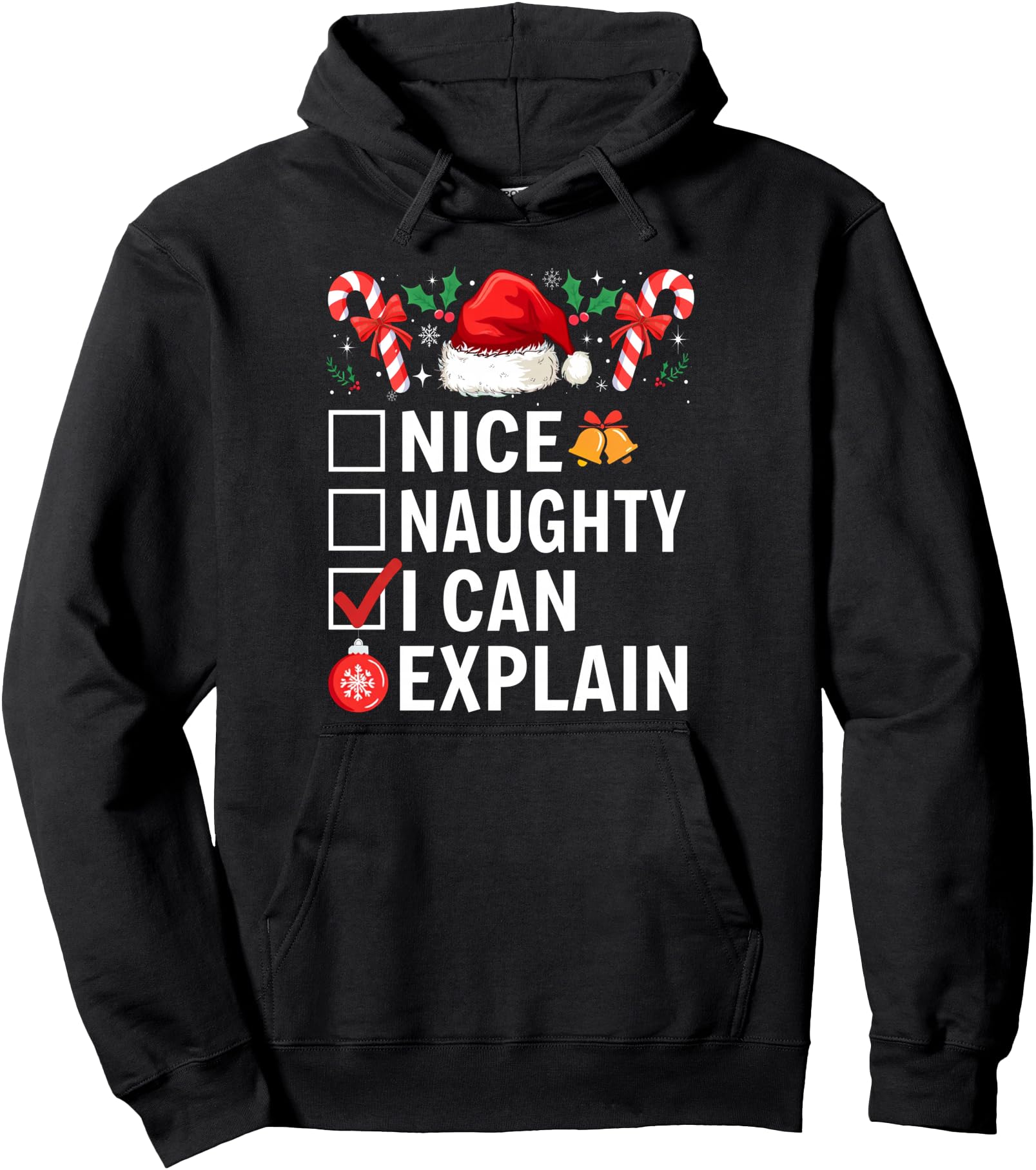Authentic Nice Naughty Family List I T-Shirt - Graphic Print for Adults - T-Shirt, Sweatshirt, Hoodie