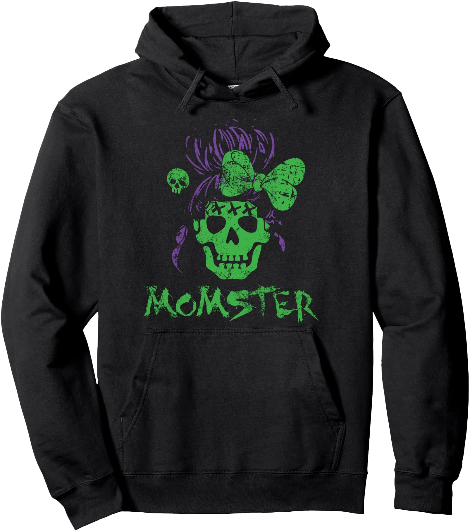 Momster Horror Zombie Halloween Hoodie - Casual Everyday Wear Unisex - T-Shirt, Sweatshirt, Hoodie