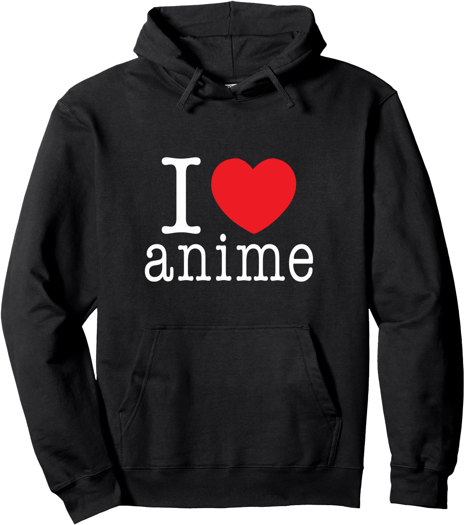 Handcrafted I Love Anime Fandom Sweatshirt - Streetwear Style Unisex - T-Shirt, Sweatshirt, Hoodie