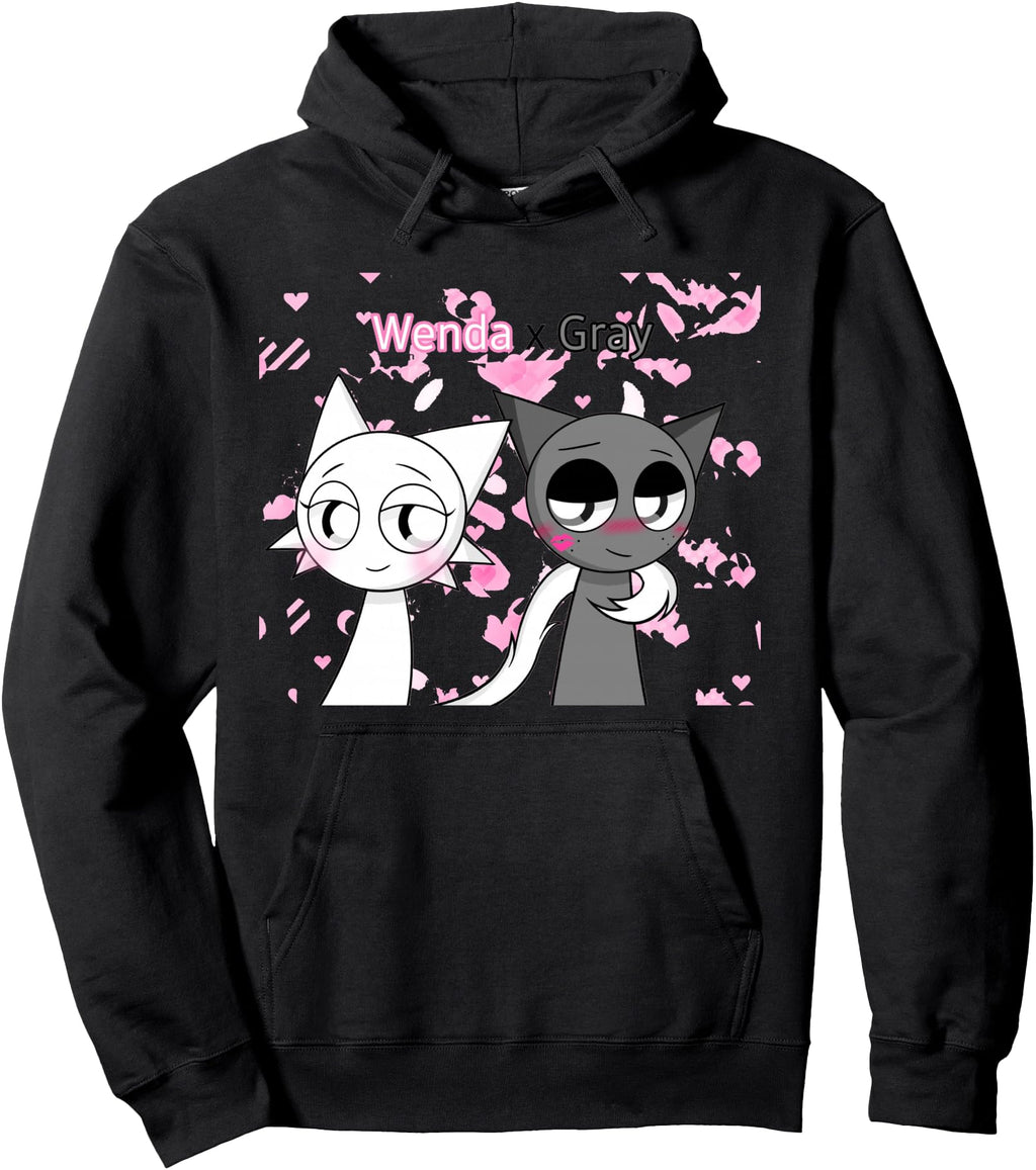 Original Wenda X Gray From Sprunky Love Hoodie - Unique Graphic Unisex - T-Shirt, Sweatshirt, Hoodie
