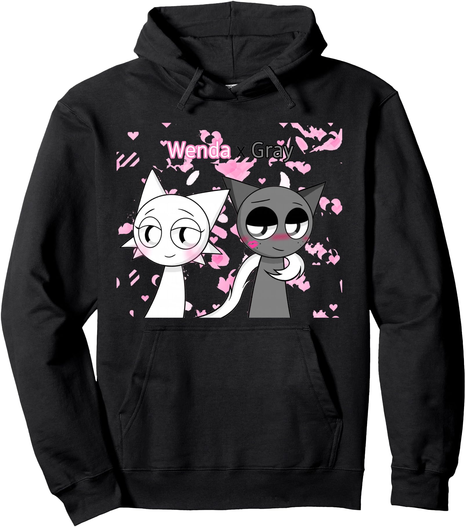 Original Wenda X Gray From Sprunky Love Hoodie - Unique Graphic Unisex - T-Shirt, Sweatshirt, Hoodie