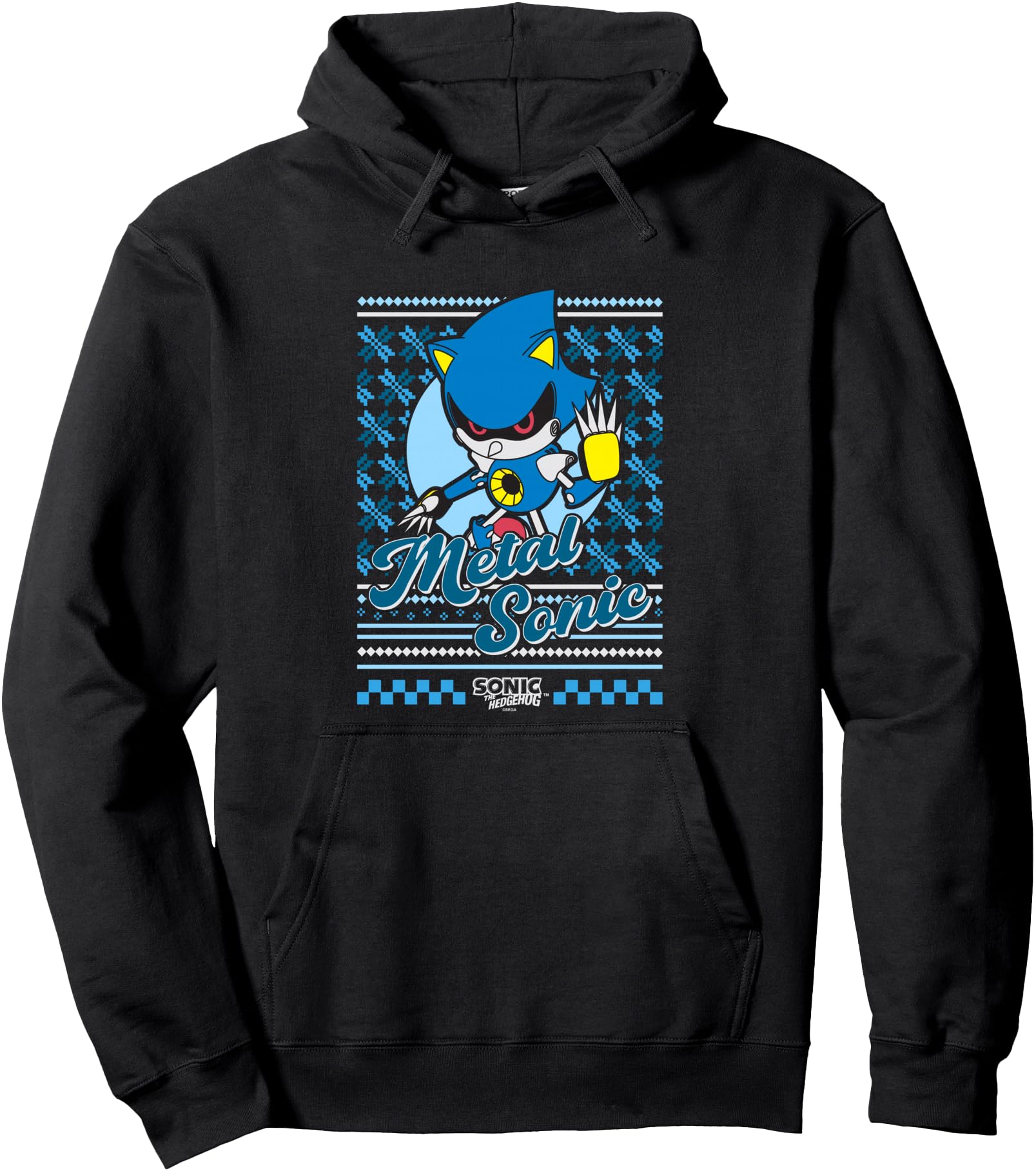 Handcrafted Sonic Hedgehog Metal Sonic T-Shirt - Graphic Print Men Women - T-Shirt, Sweatshirt, Hoodie