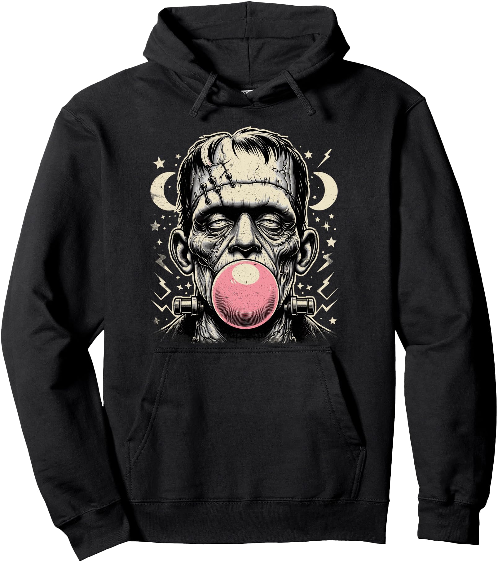 Original Frankenstein Monster Bubble Gum T-Shirt - Trendy Graphic Unisex - T-Shirt, Sweatshirt, Hoodie