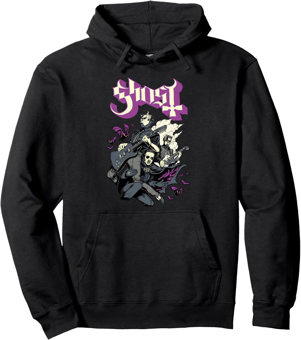 Ghost Bats And Band Exclusive T-Shirt - Fun Novelty Design Unisex - T-Shirt, Sweatshirt, Hoodie